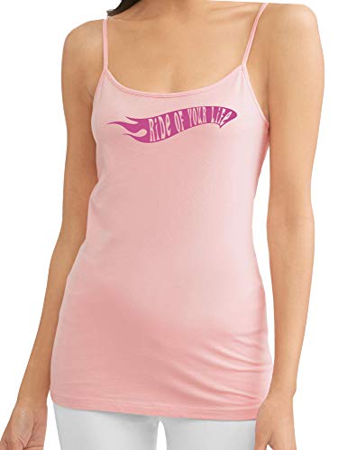 Knaughty Knickers Ride of Your Life Toy Cars Sexy Ass Pink Camisole Tank Top