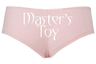 Knaughty Knickers Masters Toy for Owned BDSM Sub Slut DDLG Sexy Boyshort