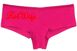 Knaughty Knickers HotWife Life Shared Lifestyle Hot Wife Hot Pink Underwear