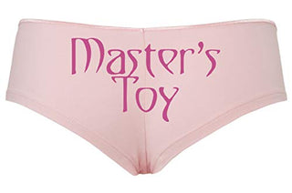 Knaughty Knickers Masters Toy for Owned BDSM Sub Slut DDLG Sexy Boyshort