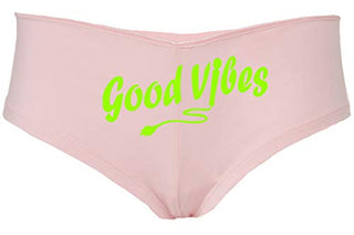 Knaughty Knickers Good Vibes Magic Wand Vibrator Sexy Boyshort Cute Flirty