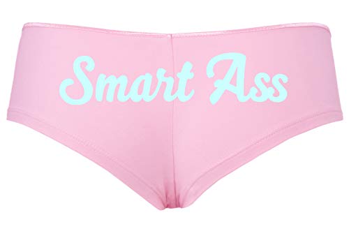 Knaughty Knickers Smart Ass Spoiled Brat Kitten DDLG Baby Pink Slutty Panties