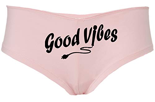 Knaughty Knickers Good Vibes Magic Wand Vibrator Sexy Boyshort Cute Flirty