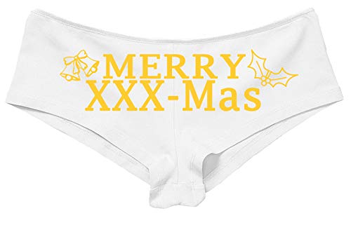 Knaughty Knickers Christmas Merry XXX-Mas Panties X Rated Porn Star Underwear