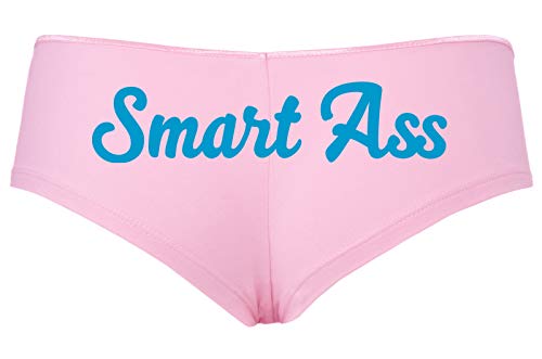 Knaughty Knickers Smart Ass Spoiled Brat Kitten DDLG Baby Pink Slutty Panties