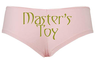 Knaughty Knickers Masters Toy for Owned BDSM Sub Slut DDLG Sexy Boyshort