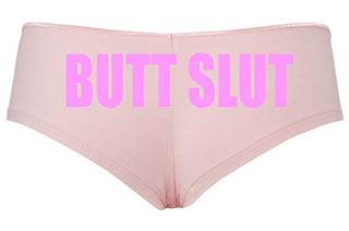 Knaughty Knickers Butt Slut Boyshort Underwear sexy flirty panties rude panties