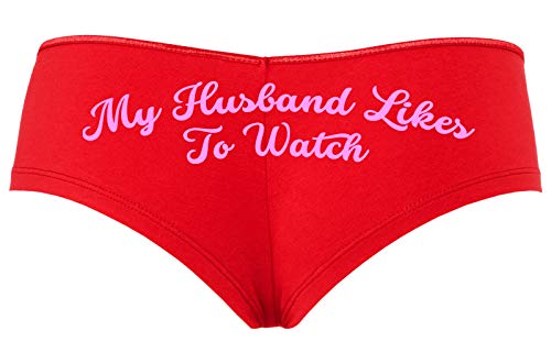 My Husband Likes to Watch - Red Boyshort