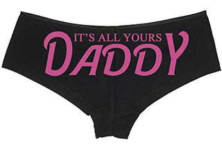 Knaughty Knickers It's All Yours Daddy Boyshort Panties for Daddy's Girl ddlg