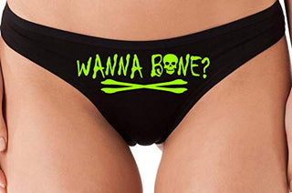 Wanna Bone? • Thong • Black