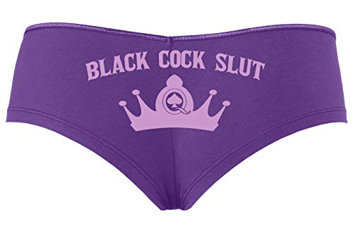 Knaughty Knickers Black Cock Slut QofS Queen of Spades Underwear plus size too