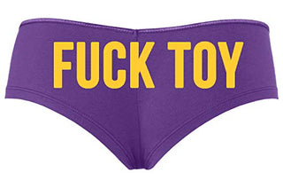 Knaughty Knickers Fucktoy Fuck Toy Boyshort Owned BDSM Slut Panties DDLG