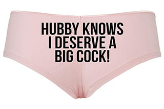 Knaughty Knickers Hubby Knows I Deserve A Big Cock Shared Hot Wife Panties