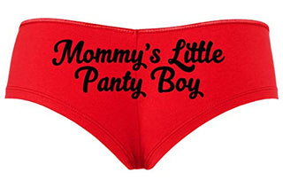 Knaughty Knickers Mommy's Little Panty Boy for DMLB or Sissy Boys Boyshort