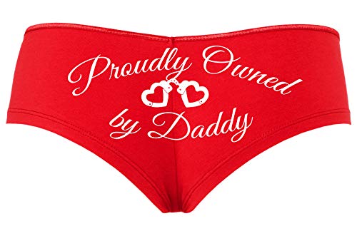 Knaughty Knickers BDSM DDLG Proudly Owned by Daddy Boyshort for Baby Girl Princess