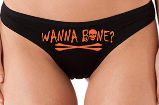 Wanna Bone? • Thong • Black