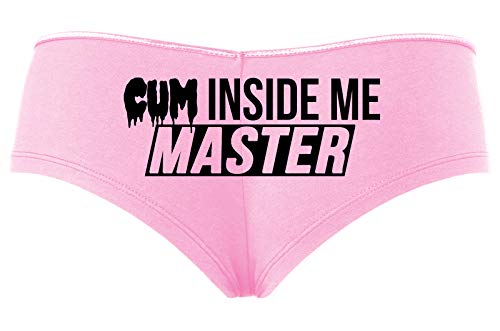 Knaughty Knickers Cum Inside Me Master Give Me Creampie Baby Pink Slutty Panties
