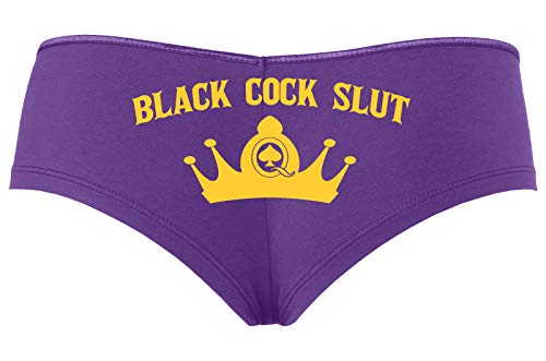 Knaughty Knickers Black Cock Slut QofS Queen of Spades Underwear plus size too