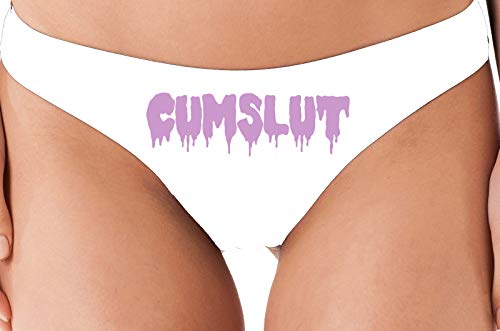 Cum Slut Knickers - Naughty Underwear DDLG Kinky BDSM Bondage Sub