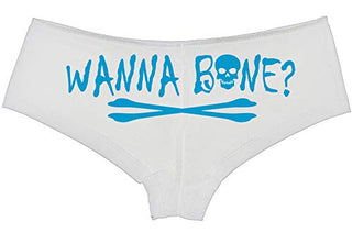 Wanna Bone? • Boyshorts • White