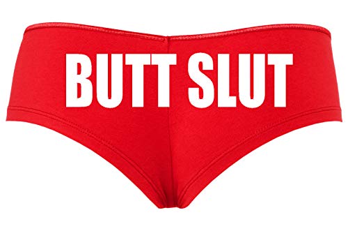 Knaughty Knickers Butt Slut Boyshort Underwear Sexy Flirty Panties Rude Panties