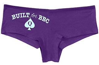 Knaughty Knickers Built for BBC Pawg Queen of Spades QOS Slutty Purple Panties