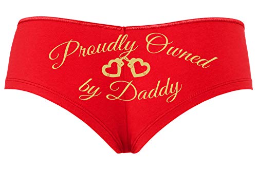 Knaughty Knickers BDSM DDLG Proudly Owned by Daddy Boyshort For Baby Girl Princess