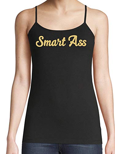 Knaughty Knickers Smart Ass Spoiled Brat Kitten DDLG Black Camisole Tank Top