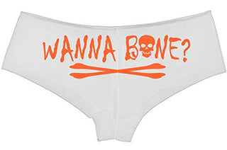 Wanna Bone? • Boyshorts • White