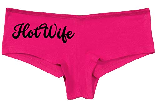 Knaughty Knickers HotWife Life Shared Lifestyle Hot Wife Hot Pink Underwear