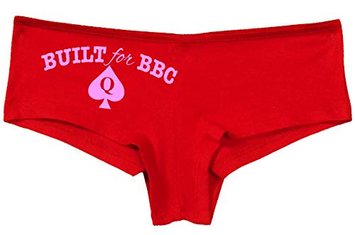 Knaughty Knickers Built for BBC Pawg Queen of Spades QOS Slutty Red Panties