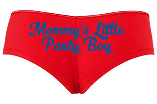 Knaughty Knickers Mommy's Little Panty Boy for DMLB or Sissy Boys Boyshort