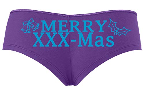 Knaughty Knickers Christmas Merry XXX-Mas Panties X-Rated Porn Star Panties