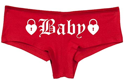 Knaughty Knickers Baby Daddy's Little Girl Princess Goth Sexy Boyshort DDLG