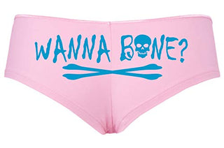 Wanna Bone? • Boyshorts • Light Pink