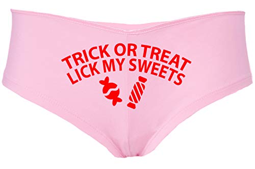 Trick Or Treat, Lick My Sweets Thong | Halloween Panties