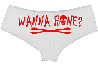 Wanna Bone? • Boyshorts • White