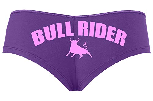 Knaughty Knickers Bull Rider Size Queen of Spades BBC Lover hot Wife Purple Undies