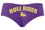 Knaughty Knickers Bull Rider Size Queen of Spades BBC Lover hot Wife Purple Undies