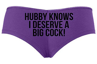 Knaughty Knickers Hubby Knows I Deserve A Big Cock Shared Hot Wife Panties