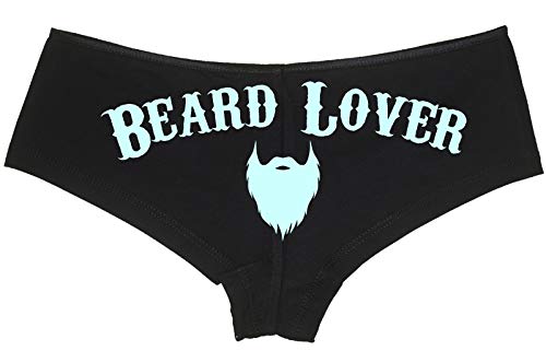 Knaughty Knickers Beard Lover For The Man In Your Life Black Boyshort Panties