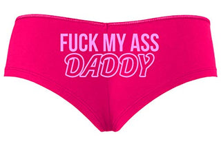 Knaughty Knickers Fuck My Ass Daddy Anal Sex Submissive Hot Pink Slutty Panties