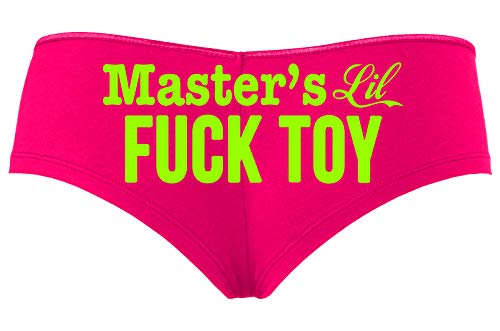 Knaughty Knickers Fuck Me Hard Daddy Pound Me Master Hot Pink Underwea –  Cat House Riot