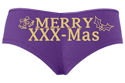 Knaughty Knickers Christmas Merry XXX-Mas Panties X-Rated Porn Star Panties