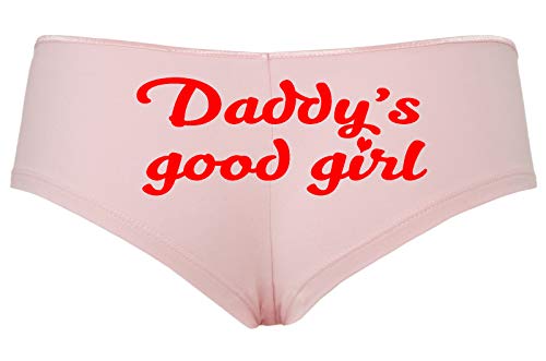 Daddys Good Girl Cute Sexy Pink Boyshort Panties DDLG BDSM CGLG