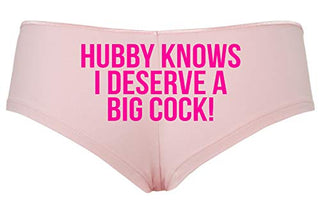 Knaughty Knickers Hubby Knows I Deserve A Big Cock Shared Hot Wife Panties