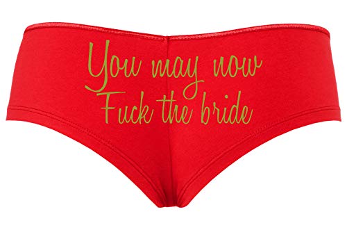 Knaughty Knickers You May Now Fuck The Bride Honeymoon Bridal Sexy Panties