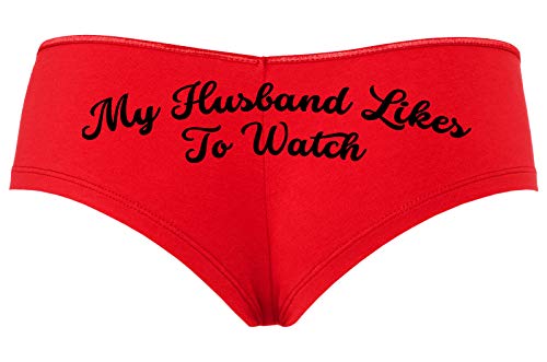 My Husband Likes to Watch - Red Boyshort