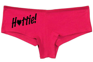 Knaughty Knickers Women's Cute Hottie Design Show Em What You Got Boyshort Fuchsia