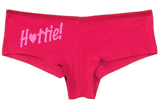 Knaughty Knickers Women's Cute Hottie Design Show Em What You Got Boyshort Fuchsia